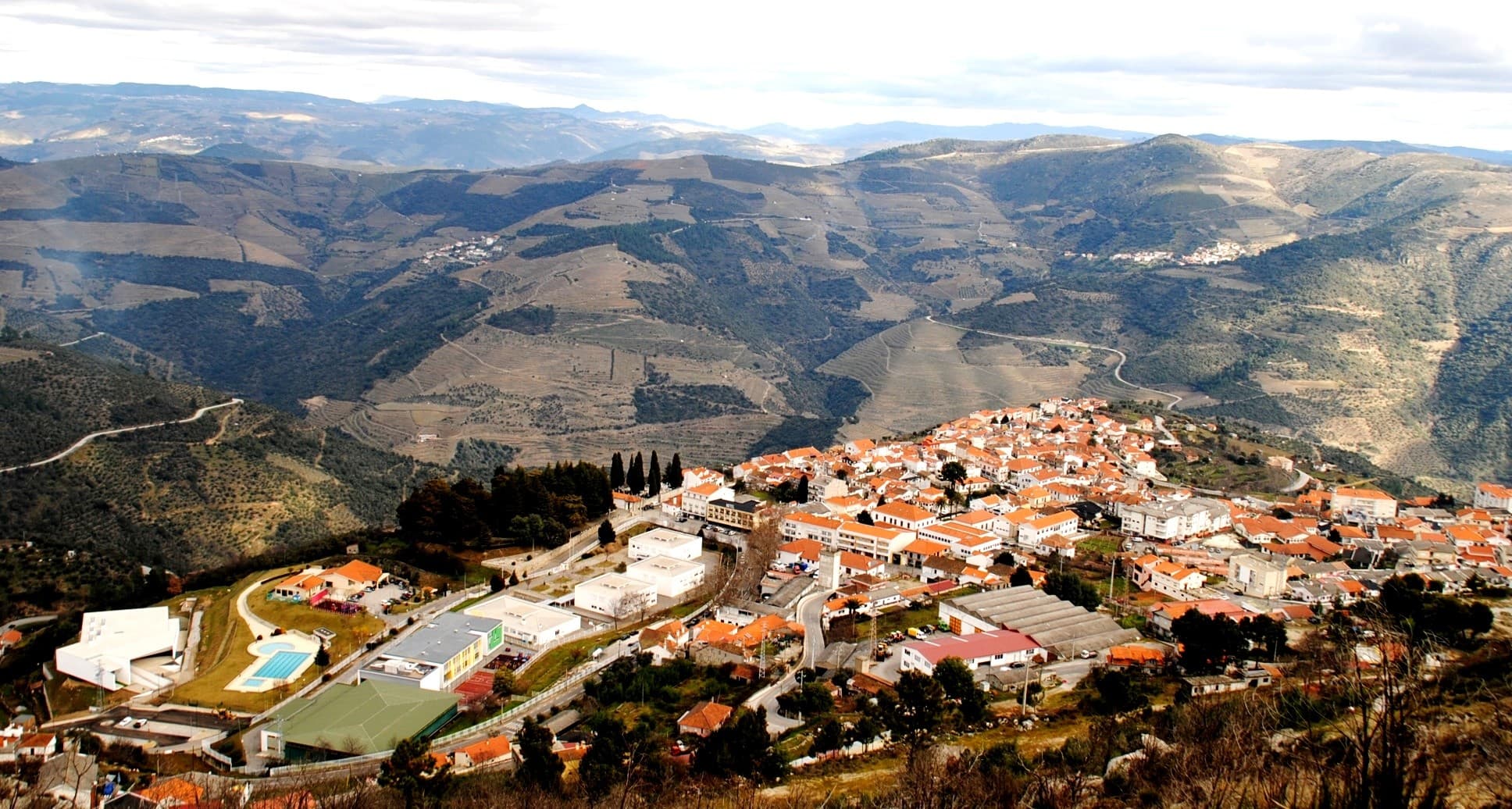 Vista parcial de Tabuaço
